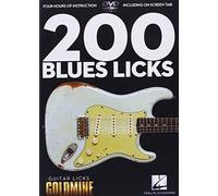 200 Blues Guitar Licks Goldmine [Import]