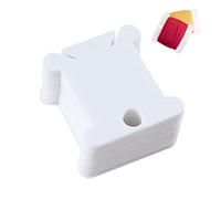 200 bobines en plastique, carte de fil à broder en velours, organisateur de fil à broder pour point de croix, outil de finition de fil à broder, utilisé pour la fabrication manuelle de fil à broder