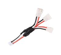 200 °C Silicone 3S Équilibre Extensions Câble de Charge 3Pin Mâle Femelle Connecteurs 4AWG Câble Adaptateur