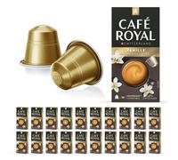 200 Capsules Aluminium Compatibles NESPRESSO® À USAGE DOMESTIQUE - CAFÉ SAVEUR VANILLE - Dosettes by Café Royal®