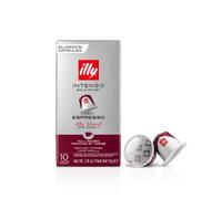 200 capsules café aluminium ILLY INTENSO compatibles NESPRESSO