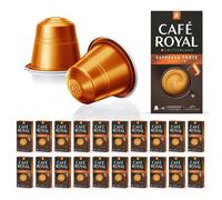 200 Capsules de Café en Aluminium Compatibles NESPRESSO® À USAGE DOMESTIQUE - ESPRESSO FORTE - Dosettes by Café Royal®