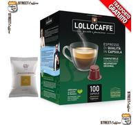100 capsules compatibles Nespresso® ORO Lollo Caffè