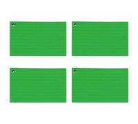 200 cartes de notes portables, feuilles lignées colorées de 3x5 pouces avec anneaux métalliques pour l ' écriture et la journalisation Anneaux métalliques pour la prise de notes