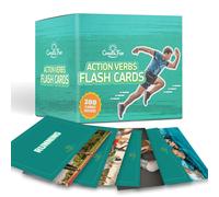 200 cartes flash de verbes d'action Cartes photo ducatives pour l'orthophonie, l'anglais langue seconde et l'enseignement domicile | Images