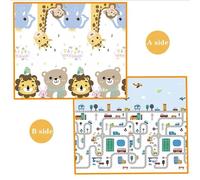 200 cm X 180 cm bébé tapis de jeu EPE activité salle de sport enfants ramper tapis bébé jeu tapis pour enfants tapis sol nouveau-nés mousse jouets-180x150x0.5cm-lion