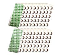 200 comprimés rapides pour test d'eau, 100 x pH de dureté de l'eau phénol rouge, 100 x chlore libre DPD1, pour testeur d'eau et testeur de piscine, emballage de charge, accessoires pour