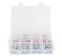 200 connecteurs de soudure, connecteurs d’embout thermorétractables étanches avec joint à double paroi, accessoire de contrôle d’alimentation isolé pour le câblage marin et automob