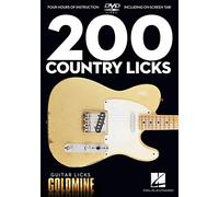 200 Country Guitar Licks Goldmine – Hal Leonard – Import