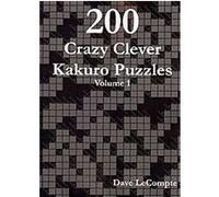 200 Crazy Clever Kakuro Puzzles Dave Lecompte (Auteur)