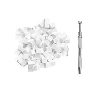 200 Cubes De Tofu De Manucure, 1 Stylo À Gratter, Outils De Manucure, Éponge De Manucure, Éponge