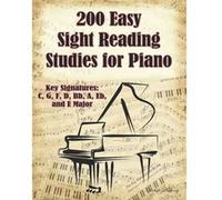 200 Easy Sight Reading Studies for Piano by Robert Anthony Paperback Book Robert Anthony (Auteur)