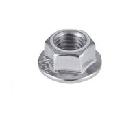 200 Ecrous à Embase Crantée M8 mm - DIN 6923 - ISO 4161 - NFE25-406 - Inox A4 - D-Work