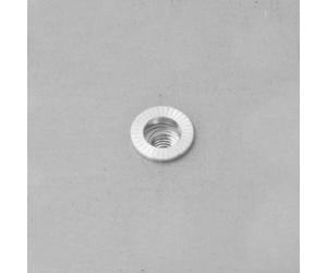 200 écrous crantés à aluminium à tête plate à M6x16mm - SCELL-IT - EAD0630
