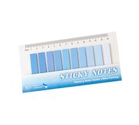 200 Elleets Label Adhésif Coloré Bandes Écrivatives Adhésive Notes De Page Marker Pour Marquer La Mise En Évidence Classification Note