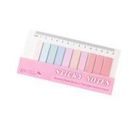 200 Elleets Label Adhésif Coloré Bandes Écrivatives Adhésive Notes De Page Marker Pour Marquer La Mise En Évidence Classification Note