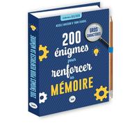 200 énigmes pour renforcer sa mémoire - spécial seniors - crayon offert - Nicole Masson - Editions 365 - relié - Jeux livres objets
