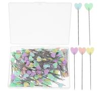 200 Épingles À Coudre Droites Colorées Pour Travaux Manuels, Compositions Florales Et Projets De Bricolage - Acier Durable Avec Boîte De Rangement