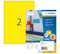herma herma etiquette universelle special, 199,6 x 143,5 mm, jaune noir Jaune G