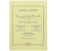 MAXIME-ALPHONSE - 200 ETUDES NOUVELLES VOL.1 - COR