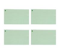 200 feuilles de cartes de notes colorées 3 x 5 pouces, cartes d ' étude lignées, blocs-notes de poche avec anneaux métalliques pour la prise de notes, journalisation, cartes portables avec anneaux