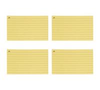 200 feuilles de cartes de notes colorées 3 x 5 pouces, cartes d ' étude lignées, blocs-notes de poche avec anneaux métalliques pour la prise de notes, journalisation, cartes portables avec anneaux