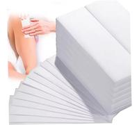 200 feuilles de cire de cire pour l'épilation des cheveux 8x3 pouces épaissis coton épilée à la coiffure pour les jambes, les aisselles, les bras.