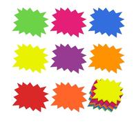 200 Feuilles D'étiquettes De Prix Colorées Fluorescentes, étiquettes De Prix Inscriptibles, étiquettes De Prix De Vêtements, étiquettes De Vente Au Détail (8 Couleurs)