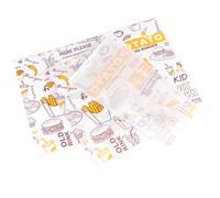 200 Feuilles Papier Anti Graisse Écologique, 36x26cm, Emballage Alimentaire, Cuisson Deli Panier Doublure, Ciré, Journal Wrap pour Burger Sandwich Fromage