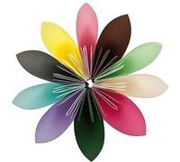 200 feuilles pour origami Pastel 15 x 15 cm Multicolore G