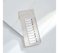 200 feuilles translucide note collante étanche PET bloc-note