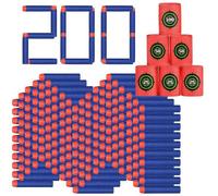 200 Flèches Pour Lanceur Nerf N-Strike Elite + 6 Cibles En Mousse