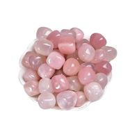 200 g de quartz rose en vrac, pierres roulées, minerai de quartz, gravier, cristaux de 1,5 à 3 cm