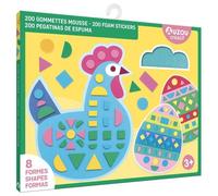 200 gommettes mousse