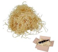 200 Grammes Papier Déchiqueté, Panier Cadeau de Remplissage Remplir, Idéal Papier Remplissage pour Boite Cadeau, Colis et Paniers, Raffia Remplissage(Couleur du papier kraft)