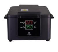 200℃ High Temperature Sterilizer with Timer - 2.6L Dry Heat Sterilizer for Nail Tools, Medical, Dental, Tattoo, and Manicure Salon Use(Black)