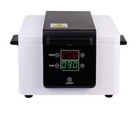 200℃ High Temperature Sterilizer with Timer - 2.6L Dry Heat Sterilizer for Nail Tools, Medical, Dental, Tattoo, and Manicure Salon Use(White)