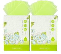 200 Hojas Papel Secante de Aceite Facial, Papel Absorbente para Cara con Bolsillo, Papel de Control de Aceite Facial, Oil Control Blotting Paper, Cuidado de la Piel Grasa (Verde)