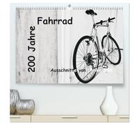 200 Jahre Fahrrad - Ausschnitte von Ulrike SSK (hochwertiger Premium Wandkalender 2026 DIN A2 quer), Kunstdruck in Hochglanz: Das Fahrrad - in 200 Jahren von der Erfindung zum Alltagsgegenstand