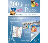 Collectif (Larousse) – 200 jeux spécial Paris – Cahier de vacances – Broché