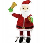 200 LED Figure de Noël Père Noël Décoration Santa Claus 180cm Outdoor