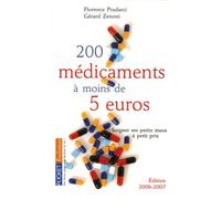 200 MEDICAMENTS MOINS DE 5 EUR