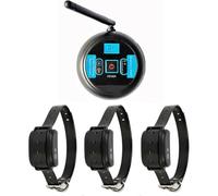200 mètres de barrière électronique sans Fil étanche Chien Collier Anti - Choc Formation Chien Anti - évasion Fournitures pour Animaux de Compagnie(pour 3 Chiens)