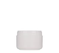 200 ml boîte en plastique 'Bianca', PP, blanc, ouverture : bouchon à vis