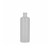 200 ml bouteille ronde, plastique PE, naturel, ouverture : bouchon à vis