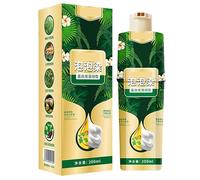200 ml de colorant de coiffure à bulles de plant, crème de couleur de lavage des cheveux, shampooing de colorant pour les cheveux naturels instantanés pour les femmes et les hommes