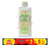 200 ml de tonique visage apaisant simple type pour la peau avec vitamine B5 p...