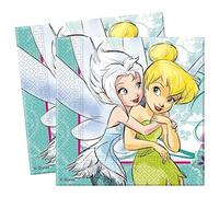 200 ml Fairyland Disney Fairies gobelets Serviettes