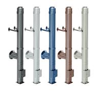 Ø 200 mm - 4 m Ensemble de cheminée Jeremias DW Vision montage au sol couleur RAL