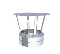 Ø 200 mm Jeremias DW FU Fermeture de bouche avec capuchon de pluie Brillant